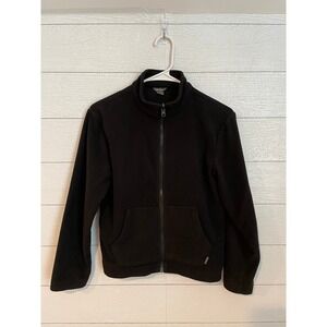 Eddie Bauer Children's Black‎ Fleece Size M